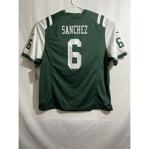 NWT nike on field Men’s new york jets sanchez #6 nfl football jersey size XXL - Picture 3 of 11